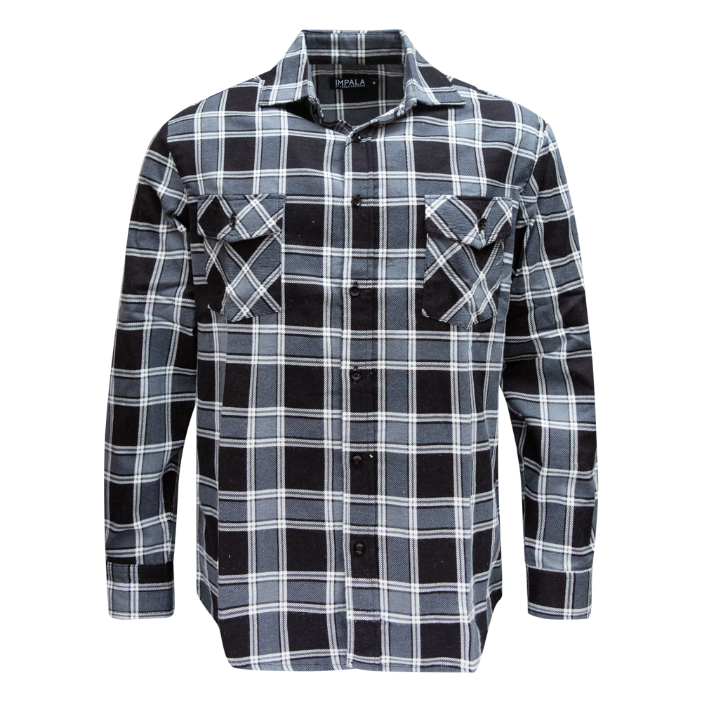 Impala Cotton Flannelette Shirts Full Button