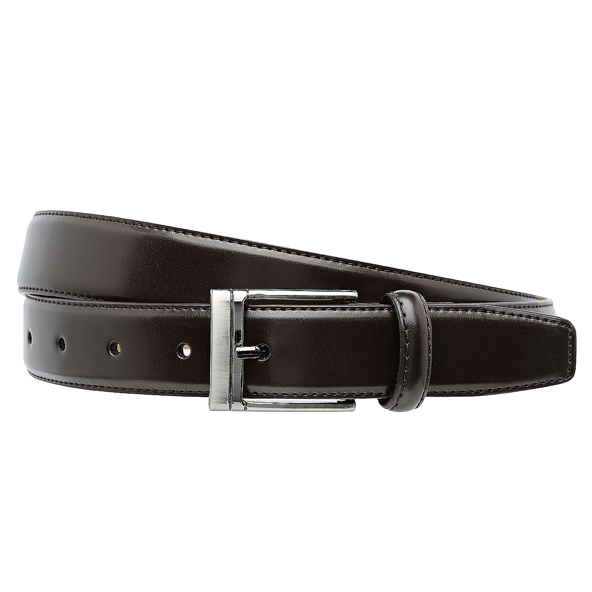 Classic Leather Slim Dress Belt 30mm