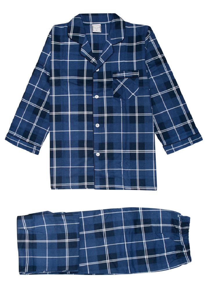 Cosy Suede Cotton Flannelette Winter Pyjama PJ Set