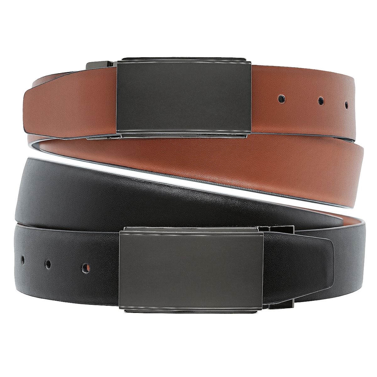 Reversible Dress Leather Belt 35mm