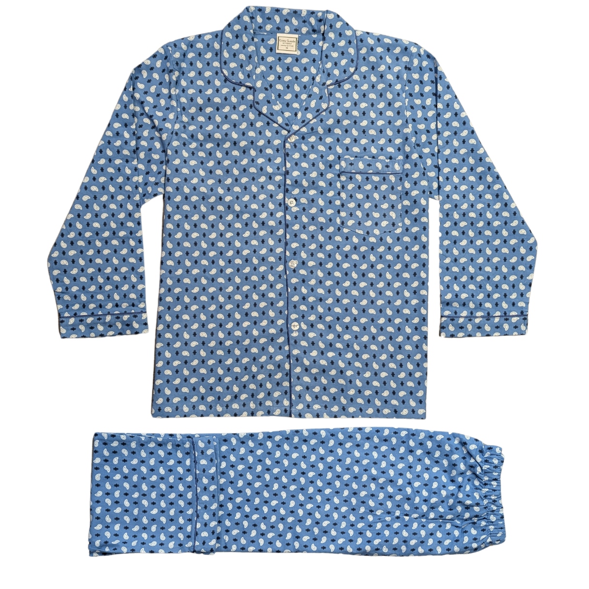 Cosy Suede Cotton Flannelette Print Pyjama
