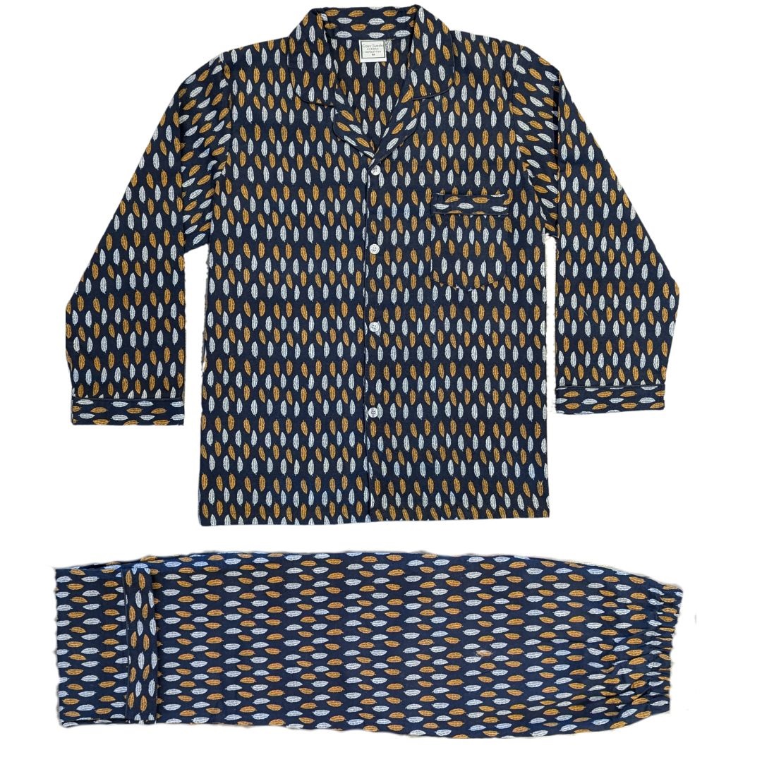 Cosy Suede Cotton Flannelette Print Pyjama