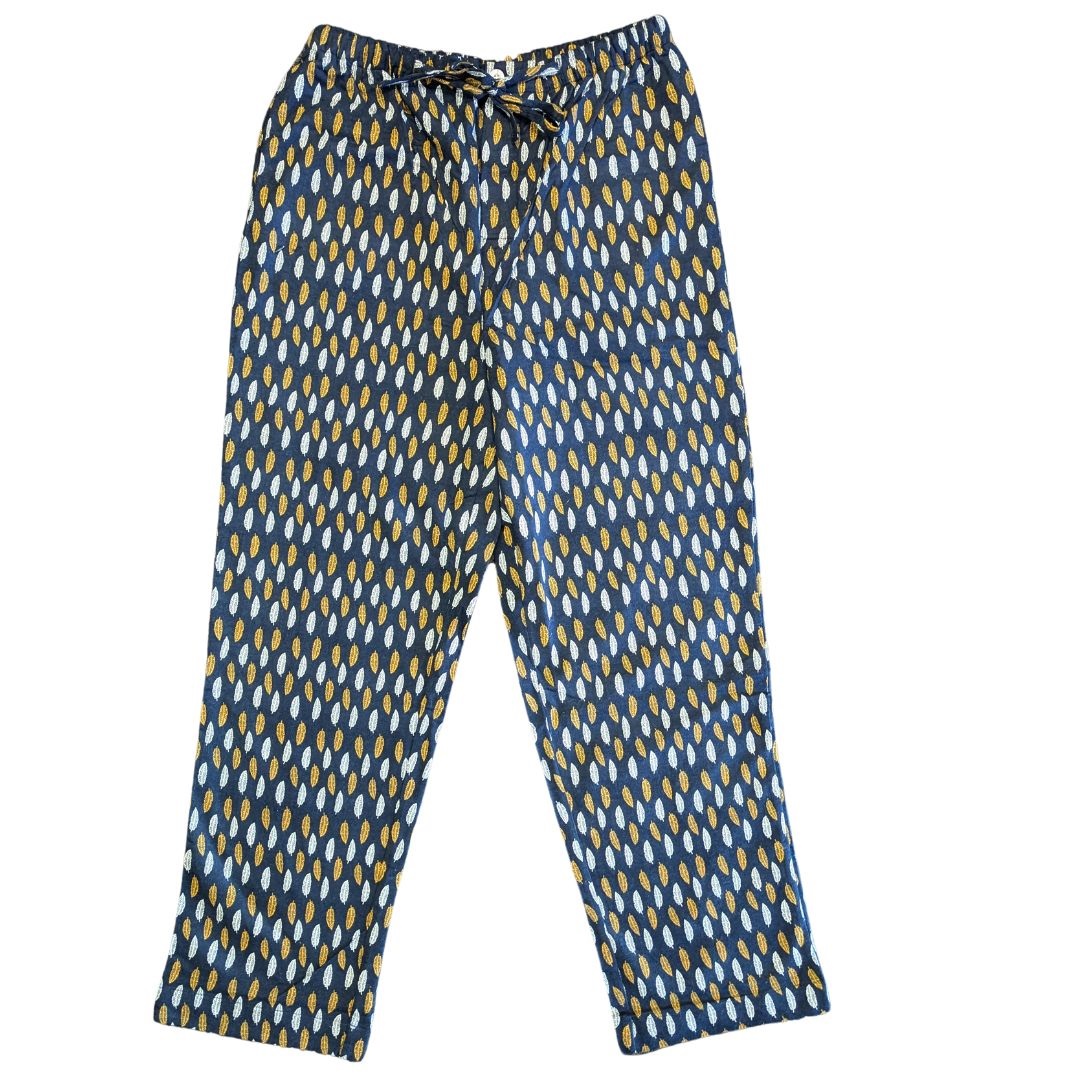 Cosy Suede Cotton Flannelette Print Lounge Pant
