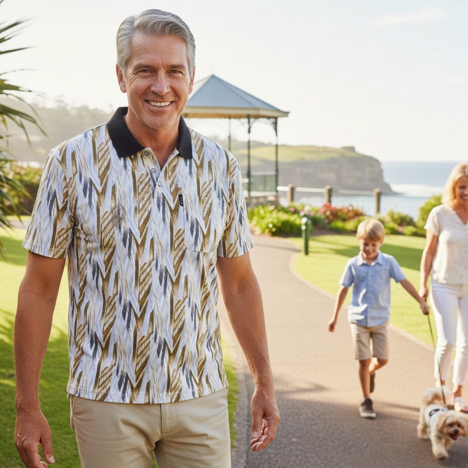 Label One Cotton Rich Polo Shirt