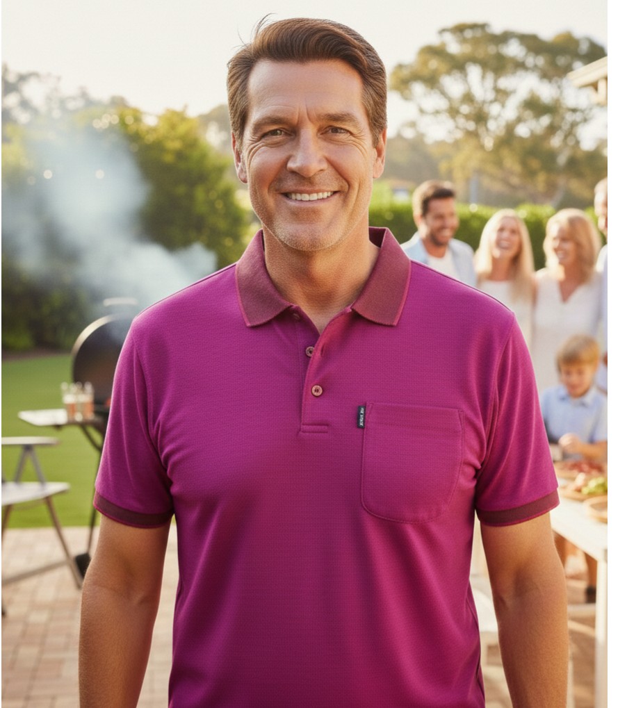 Label One Cotton Rich Polo Shirt