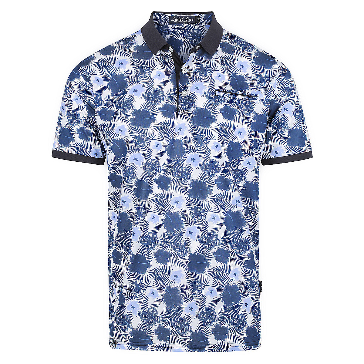 Label One Mens Cotton Rich Polo Shirts